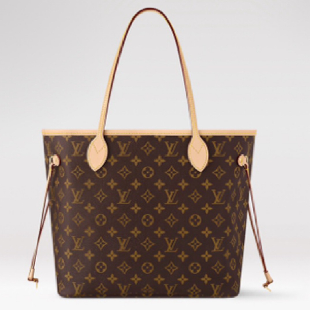 95新 LouisVuitton/路易威登 neverfull 中号 芯片款/JWD25