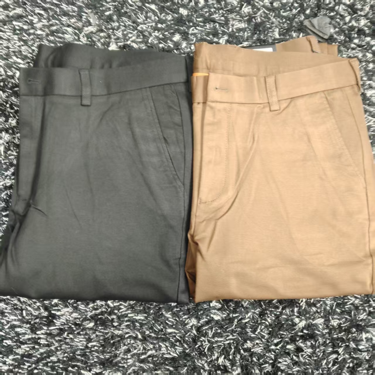 Sweet DD三色后面字母刺绣休闲裤-328