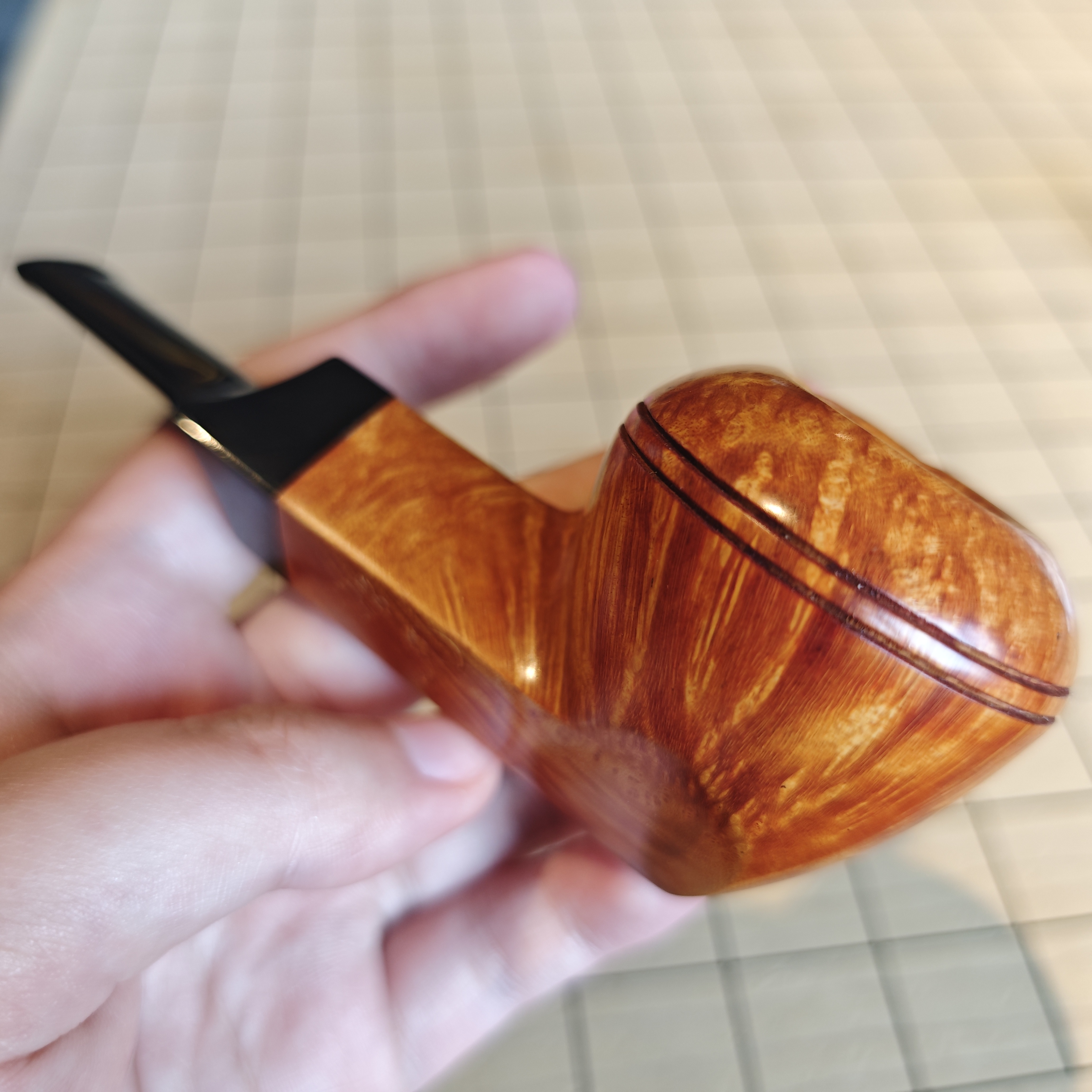 虫二工作室石楠木手工烟斗