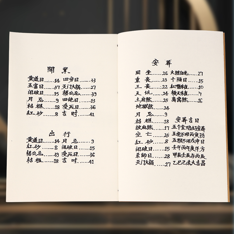 择日象吉通书全集 内容通俗易懂 择日不求人详细解读