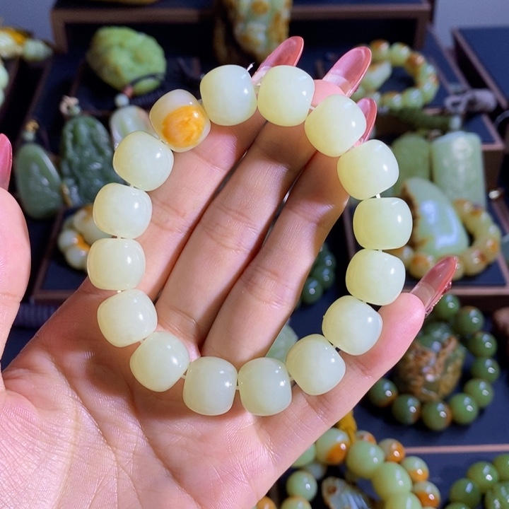 和田玉套链未镶嵌凯*