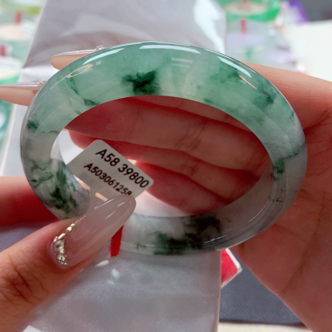 翡翠手镯未镶嵌22（5号）小包容上新