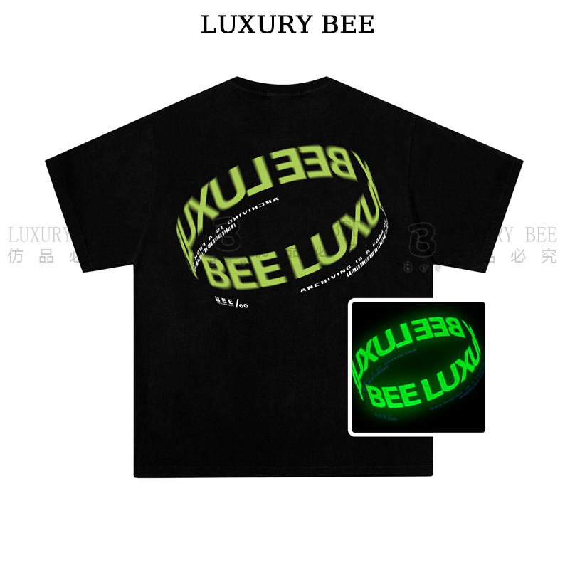 Luxury Bee【赛博朋克】2024夏季限定新款男女短袖T恤