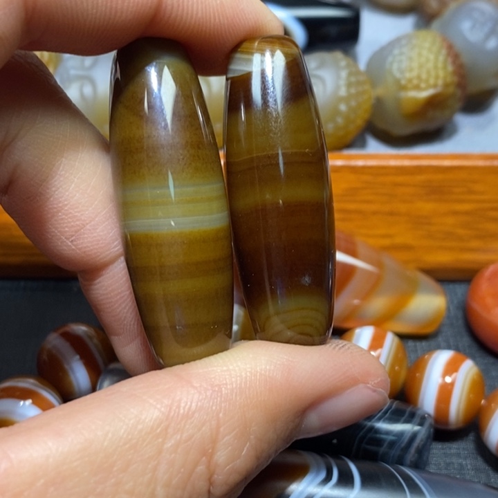 玛瑙/玉髓未镶嵌颈饰