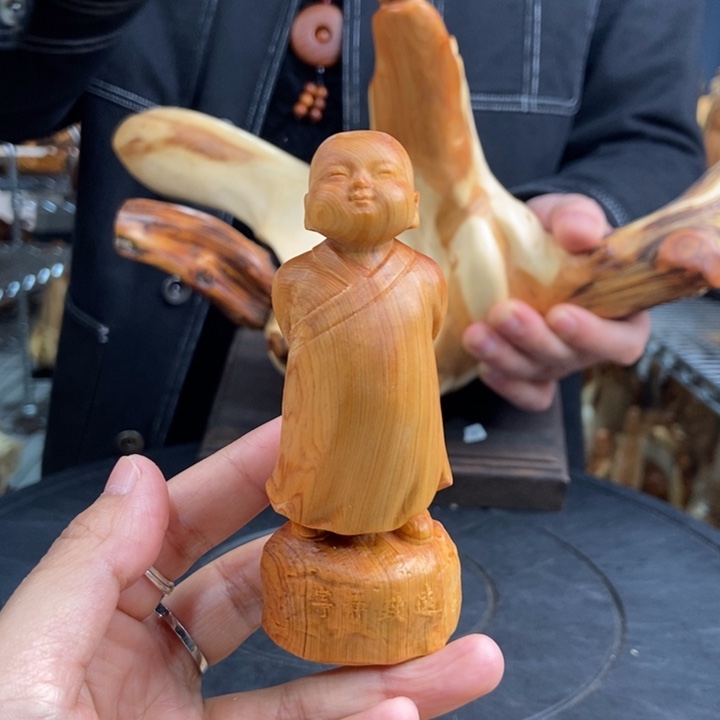 柏木（崖柏）手把件