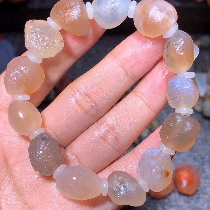 玛瑙/玉髓珠宝半成品未镶嵌