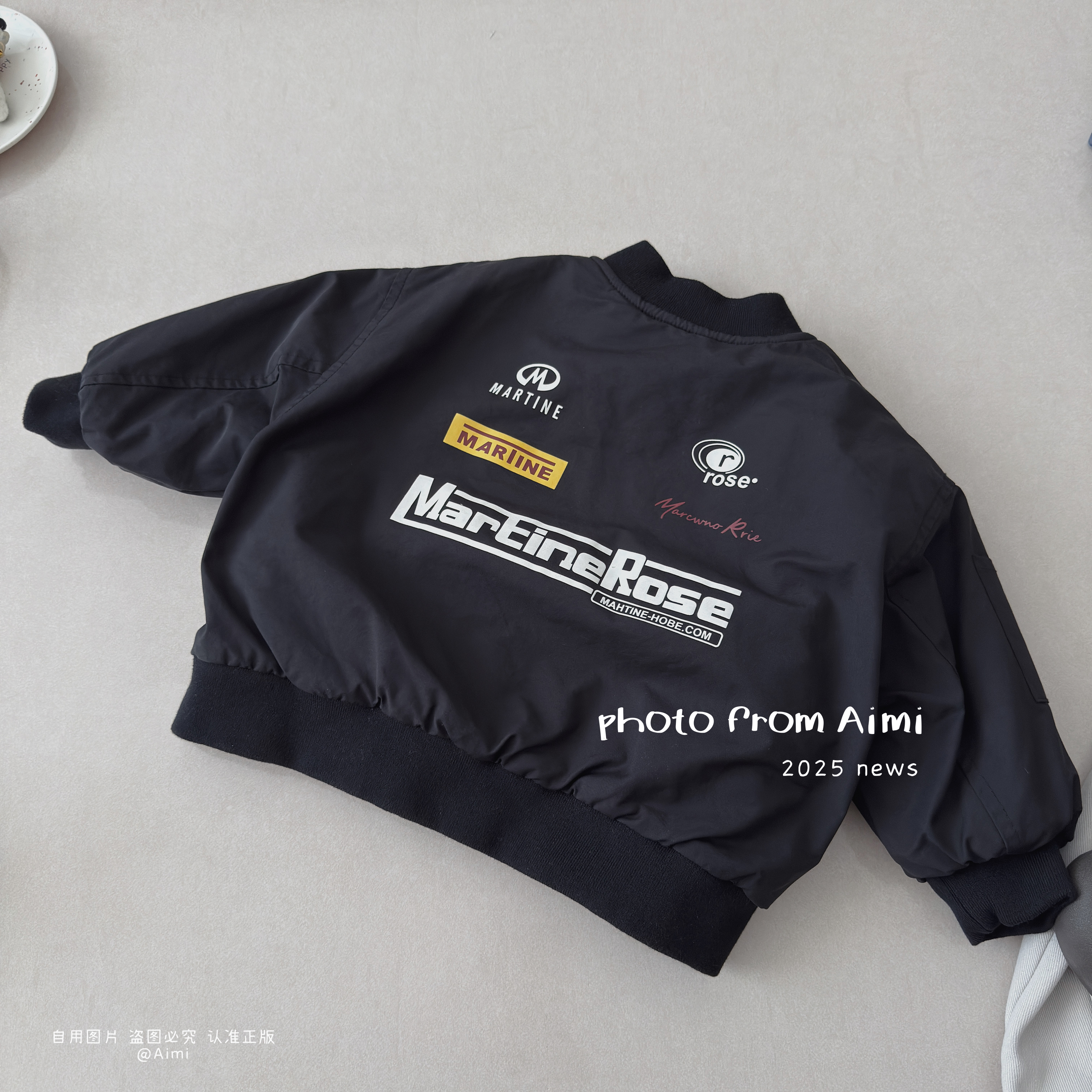 儿童棉服夹棉外套上衣韩版印花拉链开衫男女童冬款棉服