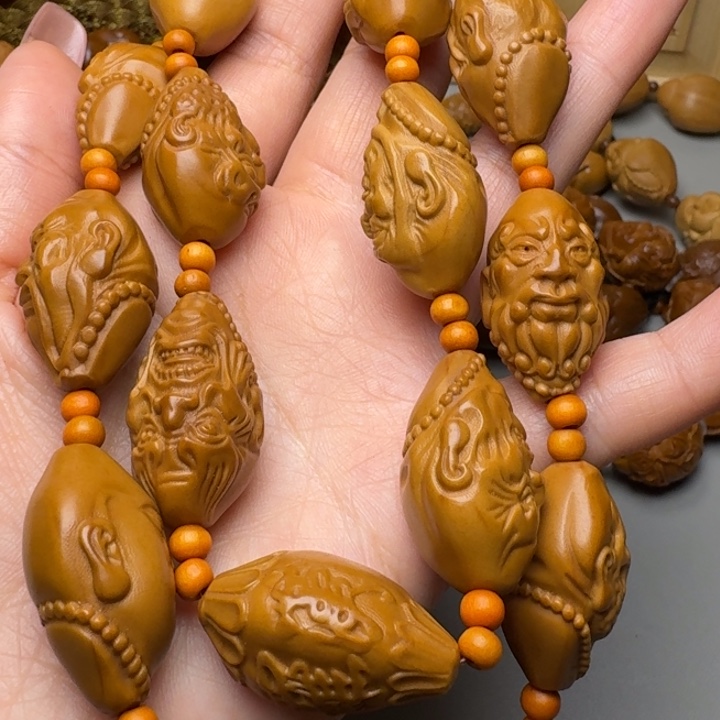 橄榄核手串/手链罗汉脖挂