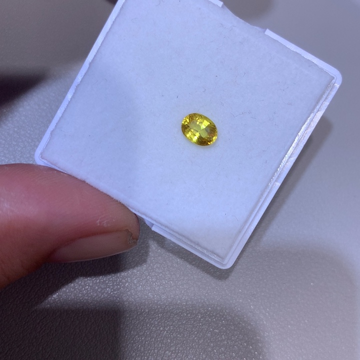 彩色蓝宝石裸石未镶嵌裸石1.04克拉