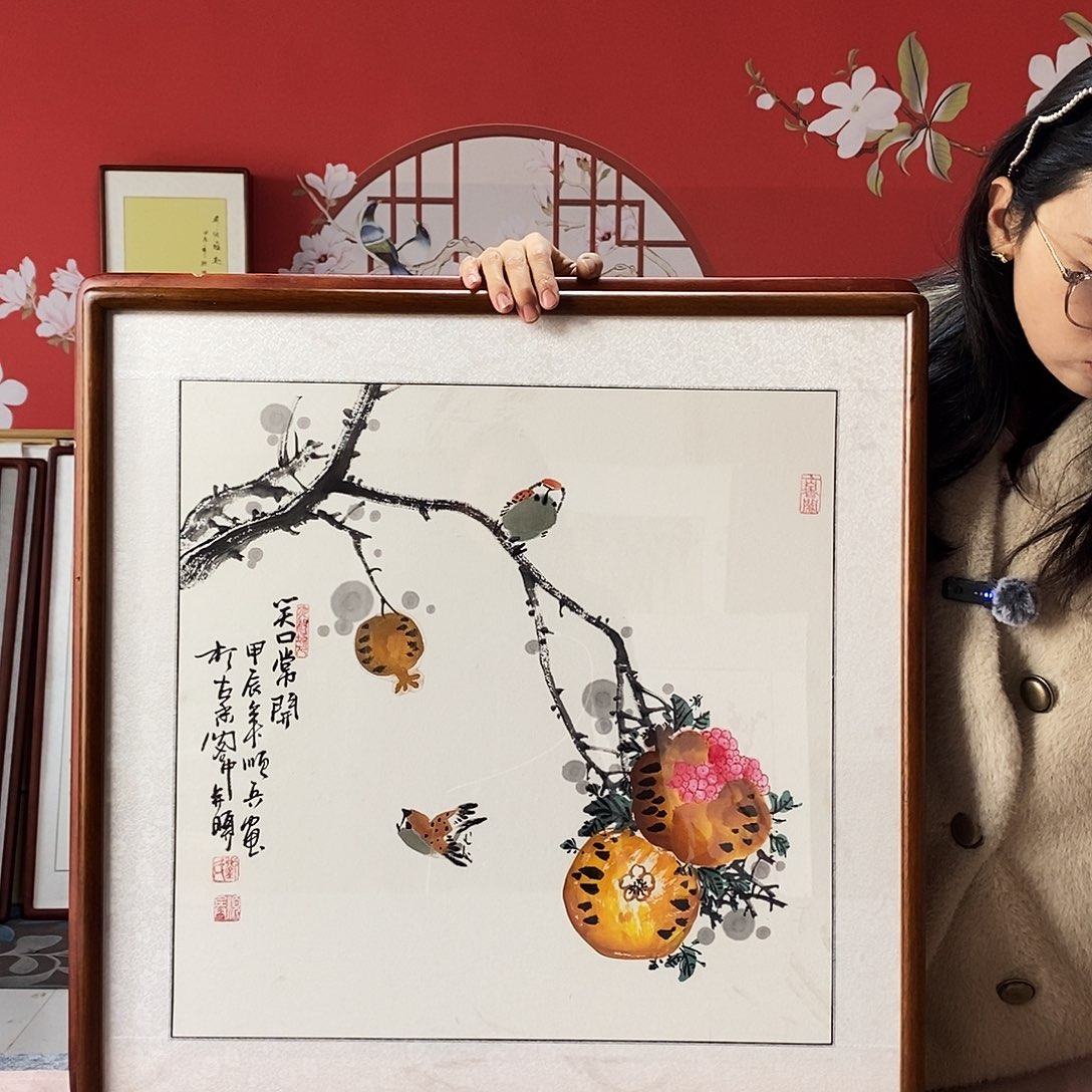 国画手写手绘62✖️62国画作品