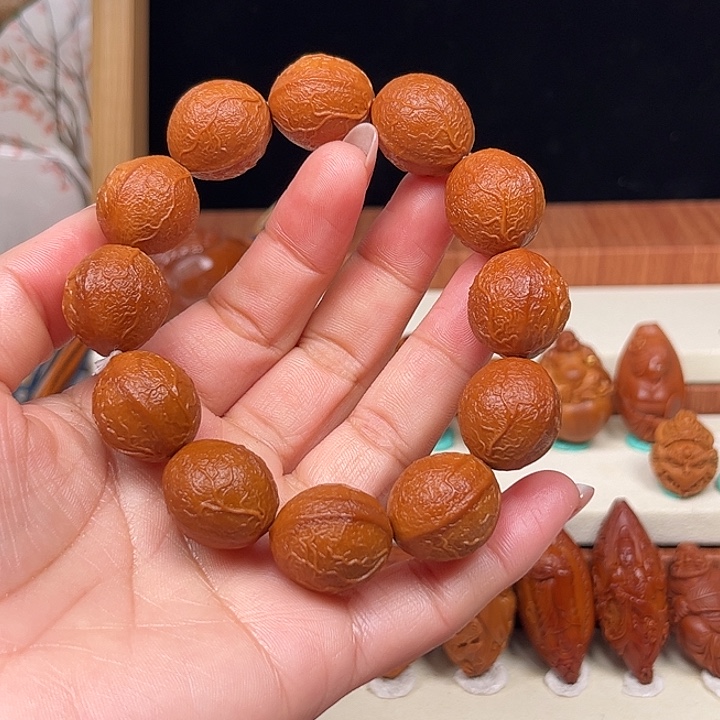 手串/手链橄榄核脉络