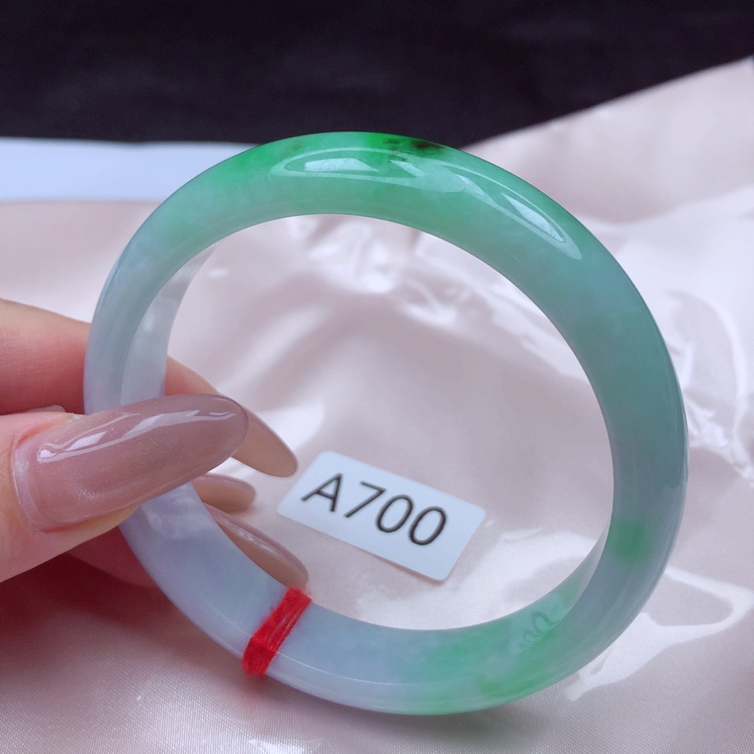 翡翠未镶嵌手镯手镯59