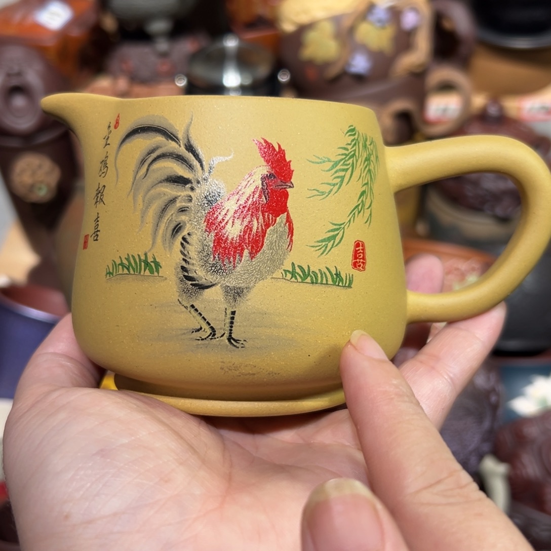 茶杯紫砂宜兴紫砂主人杯