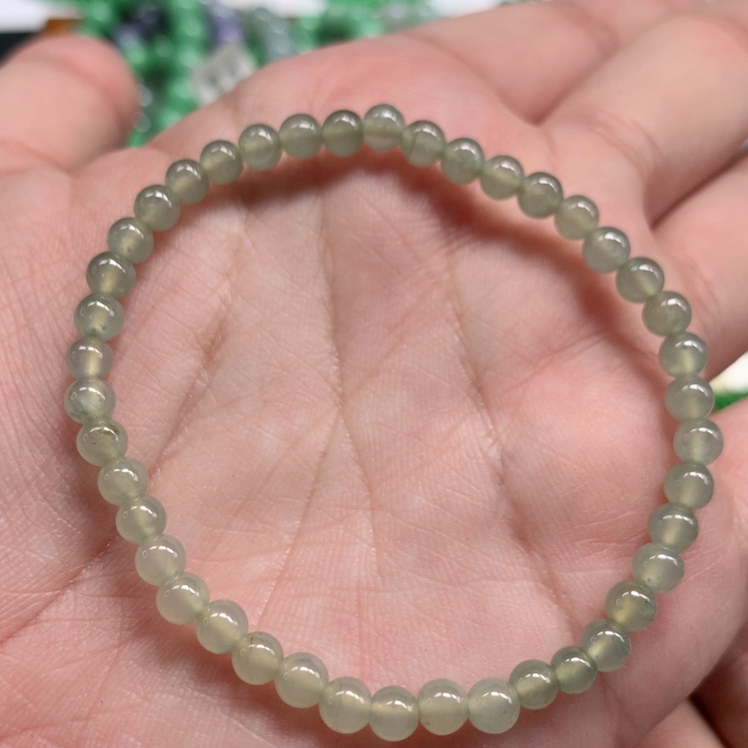 未镶嵌手链翡翠翡翠