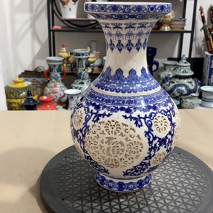 陶摆件博古架陶瓷摆件