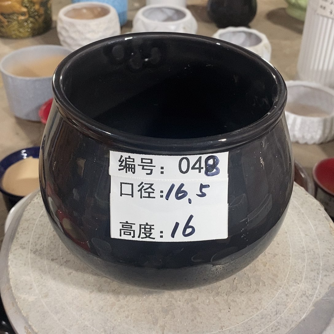 【闪购商品】陶瓷微瑕花盆-048-1个