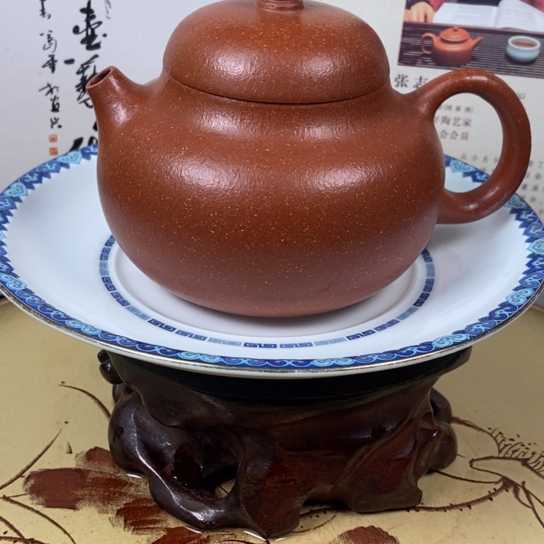 紫砂茶壶全手230 容量宜兴紫砂壶