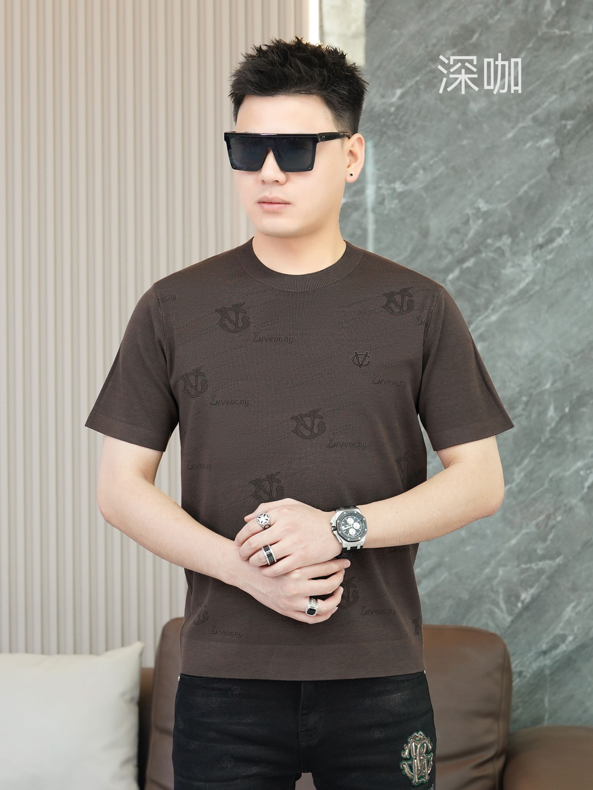 男士精品短袖夏季新款潮流款（001-100）