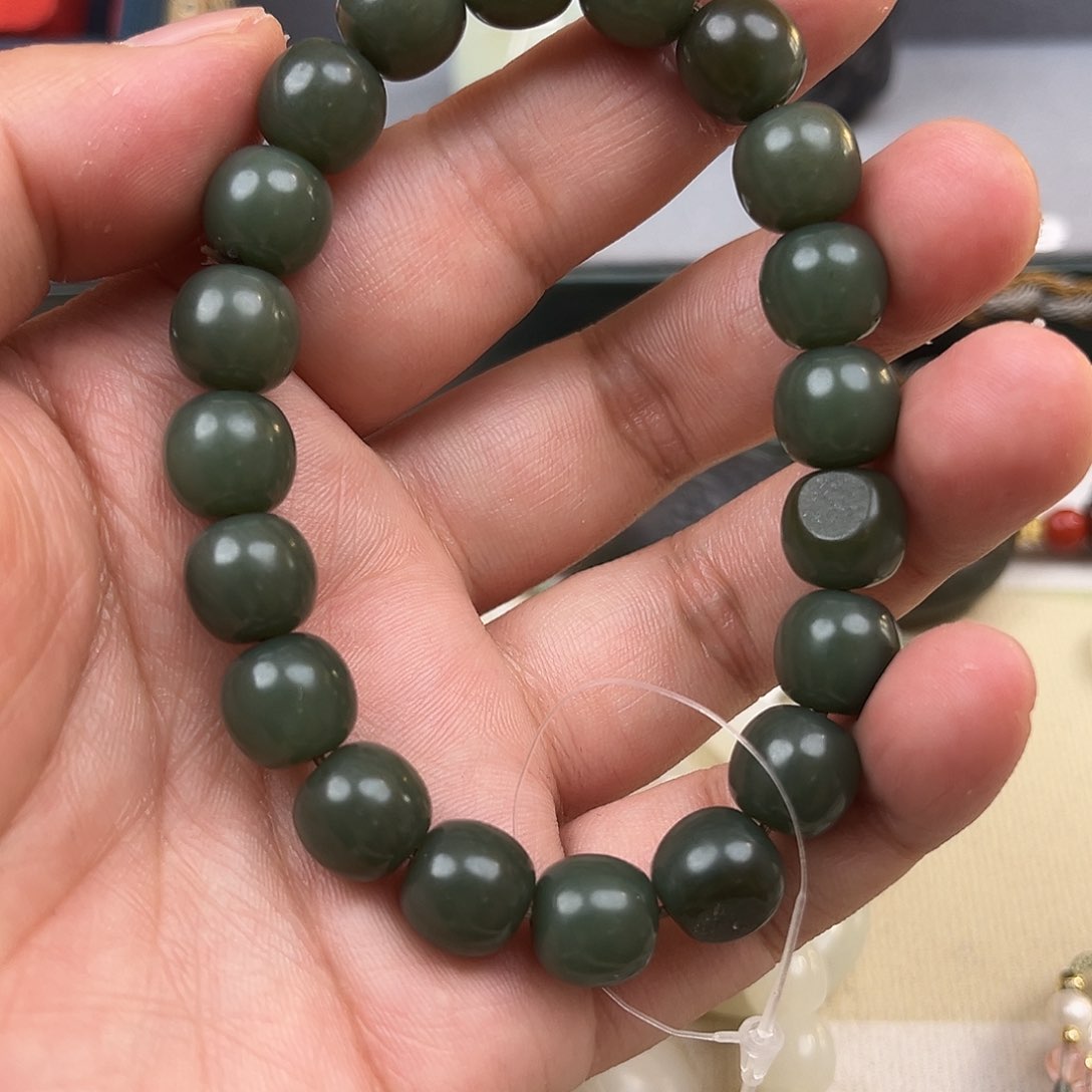 和田玉手链未镶嵌