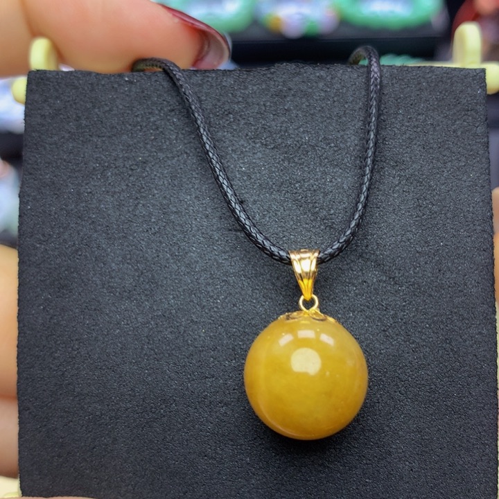 翡翠手链18K金镶嵌翡翠