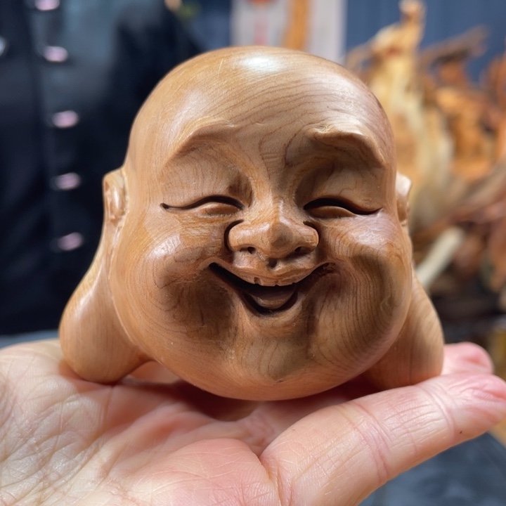 柏木（崖柏）手把件