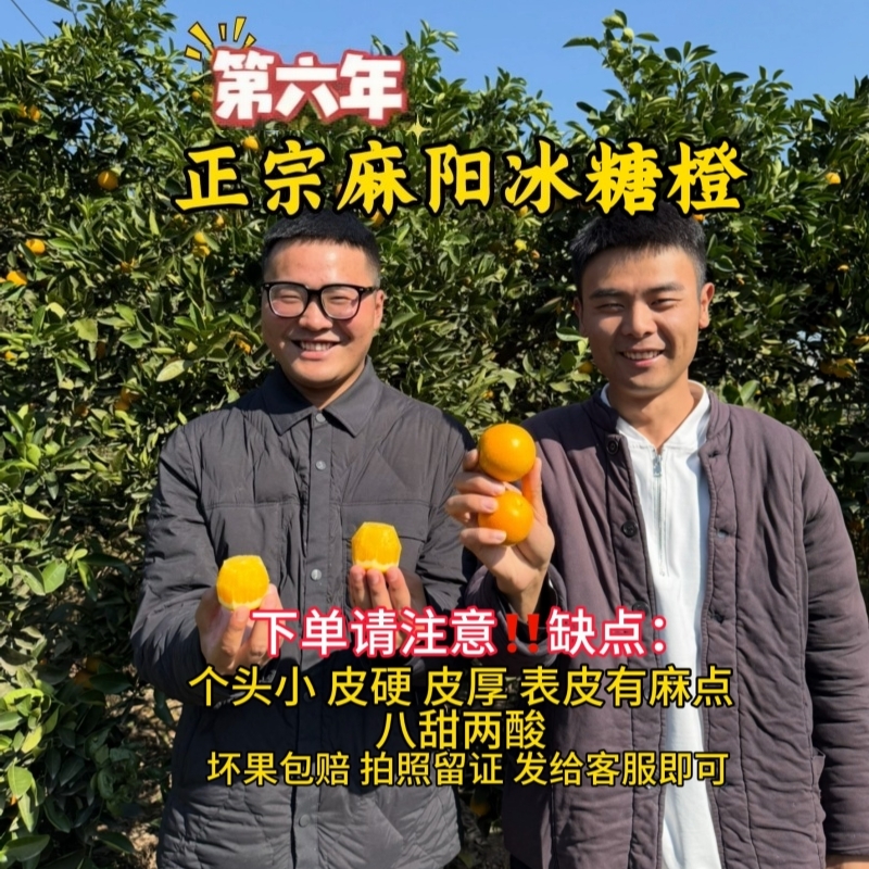 铁娃鲜果 正宗麻阳冰糖橙 现摘现发 8.5-9斤装 坏果包赔 送水果刀