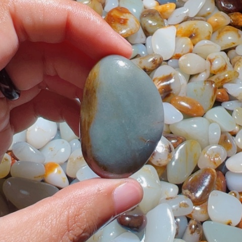 和田玉（糖玉）手链未镶嵌3