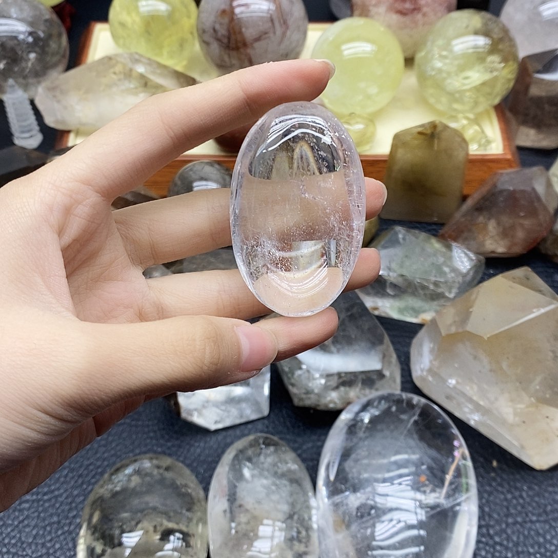 M***a珠宝半成品未镶嵌水晶437水晶石