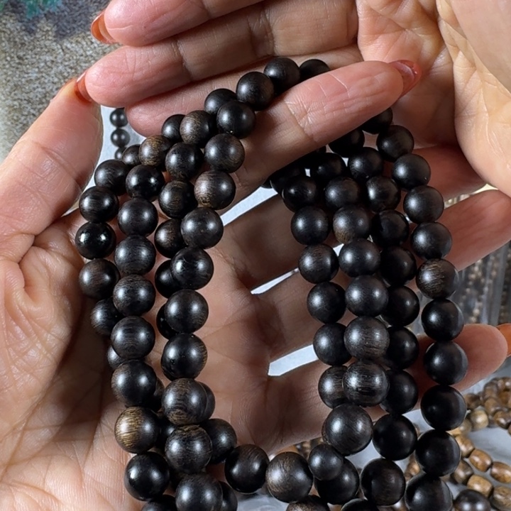 沉香手串健*蒂王紫瘤