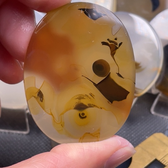 玛瑙/玉髓吊坠(不含链)未镶嵌