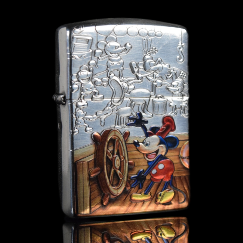 ZIPPO/之宝ZIPPO打火机 米奇XF盔甲浮雕彩绘经典 DYJ1