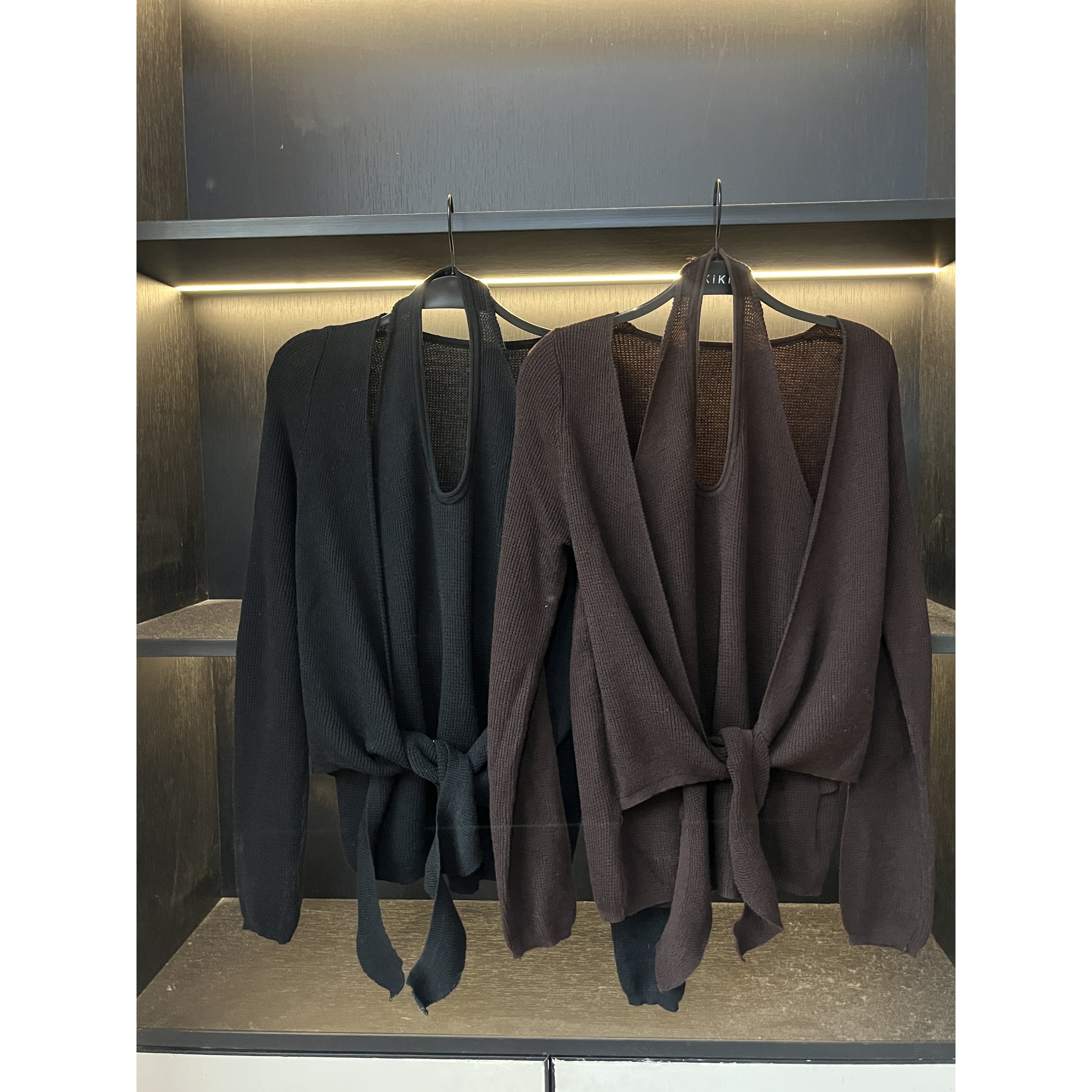 【NO退NO换】鑫燃KIKI 休闲透气针织秋季毛针织衫 2077 KIKI