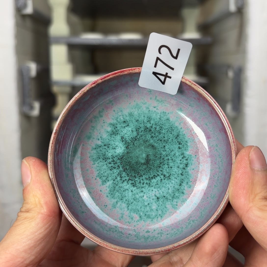 摆件钧瓷茶器手工窑变