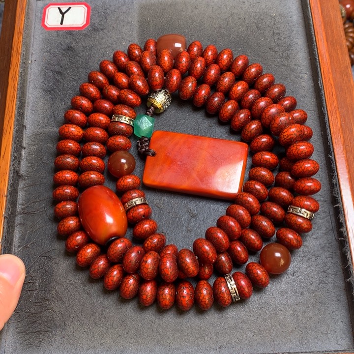 星月菩提吊坠菩提