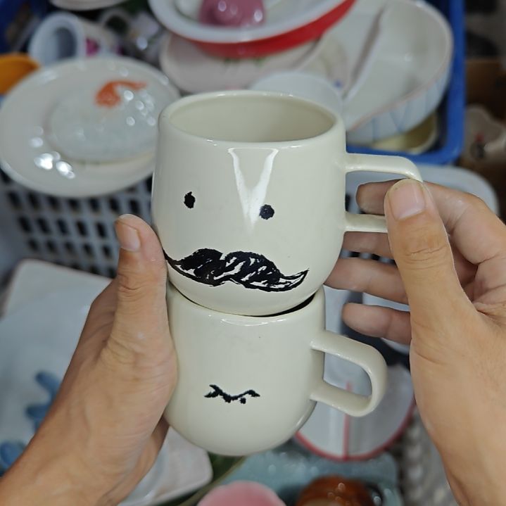 杯陶瓷餐具杯碗盘微瑕介意慎拍