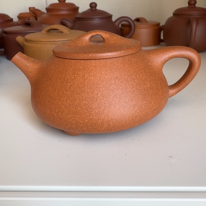 茶壶紫砂将坡景舟微封釉180cc