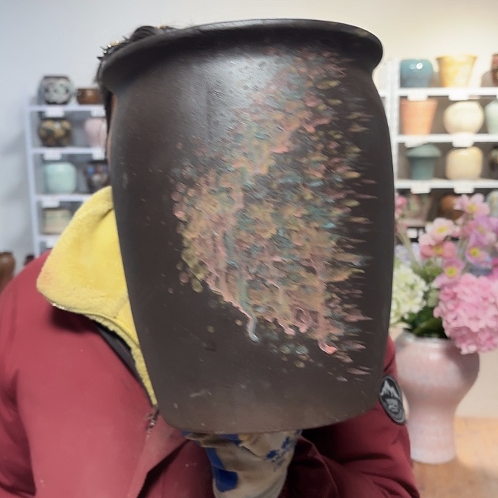 正品高25口20花盆