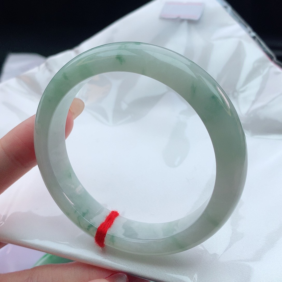 翡翠手镯未镶嵌56圈口881135