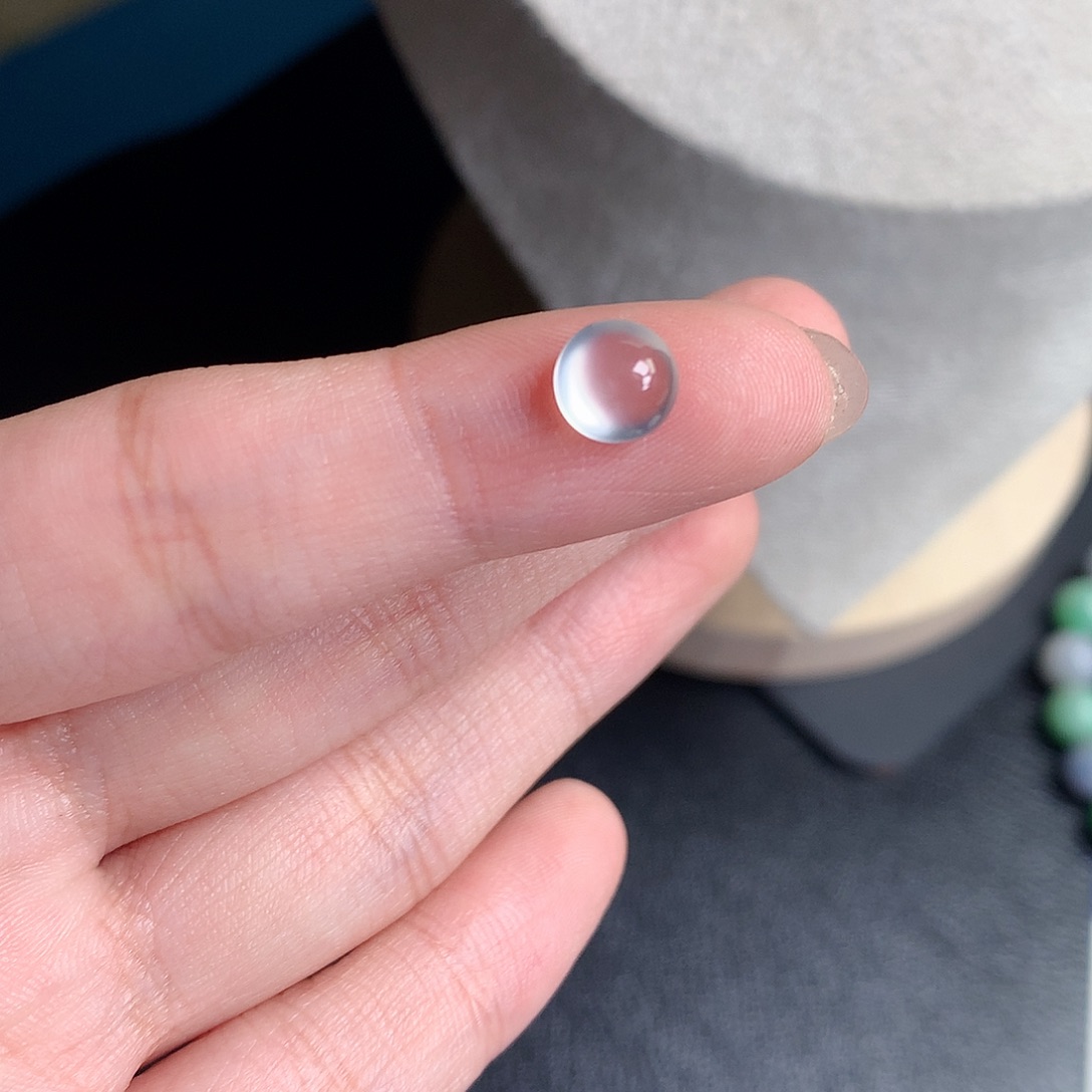 翡翠裸石缅甸天然A货翡翠冰种蛋面