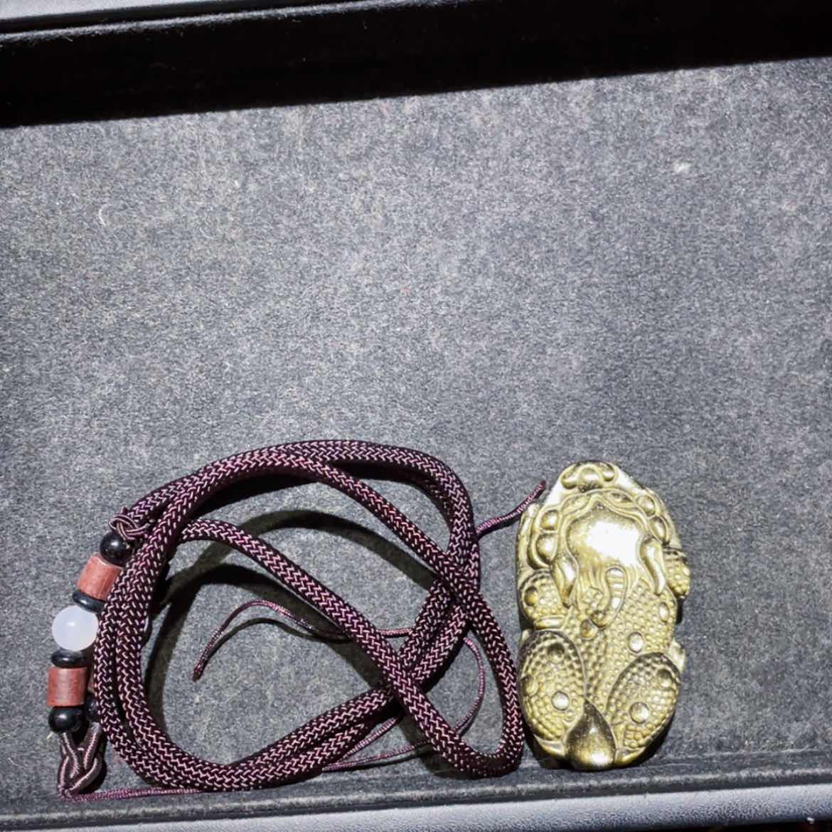 【闪购商品】黑曜岩吊坠(不含链)未镶嵌但****~