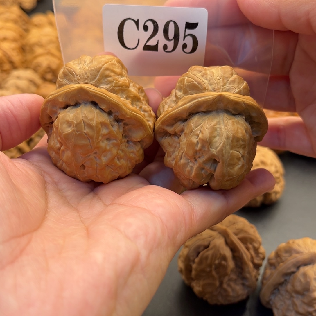 桃核把件蛙蛙独立42