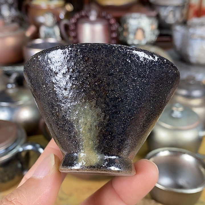 建水紫陶柴烧茶器，开播福利00015