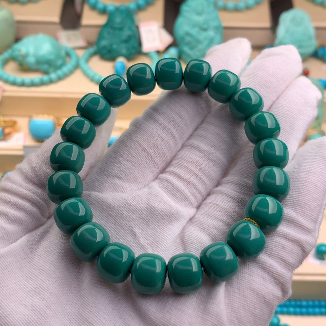 绿松石珠宝奇石未镶嵌