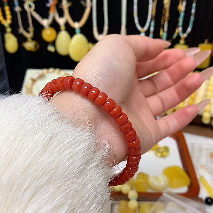 手链蜜蜡未镶嵌阅**乐手串