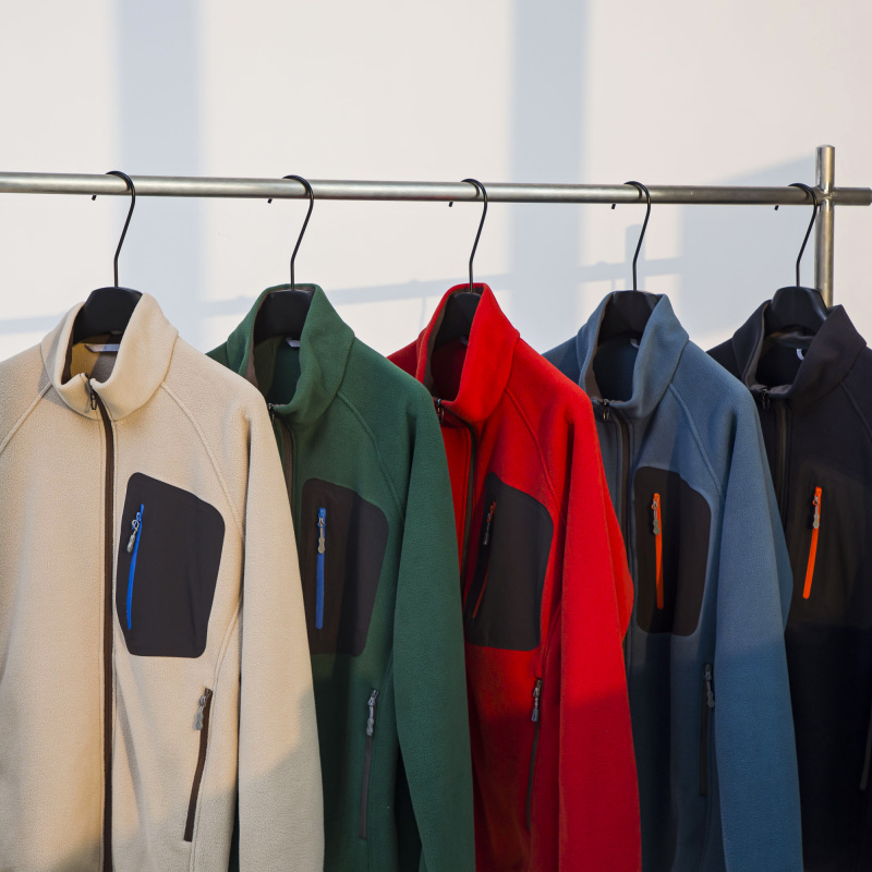 【蛋蛋】多彩秋冬！男女户外运动休闲全拉链摇粒绒外套防风立领夹克