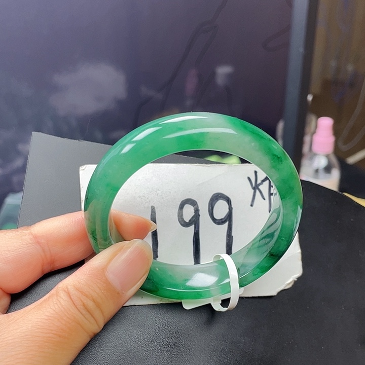 未镶嵌手镯石英质玉瑶55