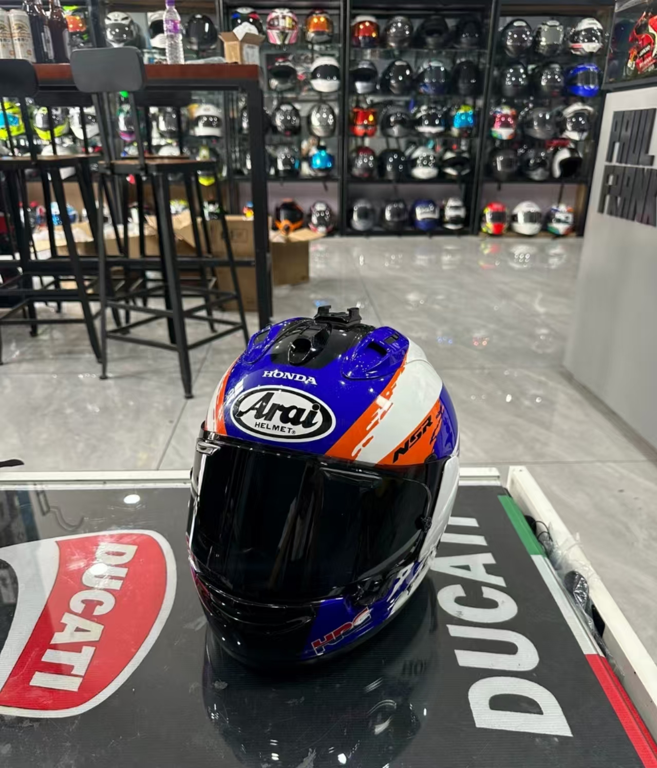 Arai RX7-X NSR本田联名款头盔正品 成色92新 尺码M码