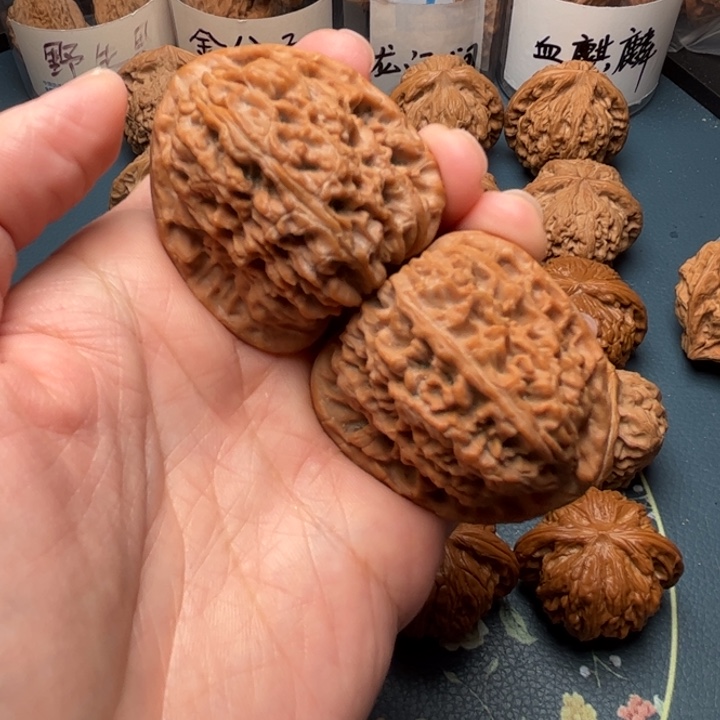 H***型文玩核桃吊坠42南疆石