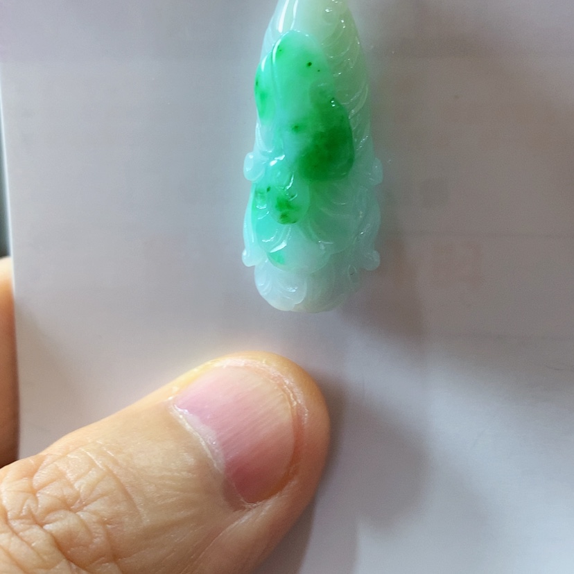 【闪购商品】吊坠(不含链)18K金镶嵌翡翠