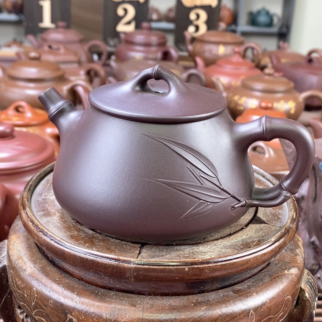 紫砂茶壶原矿手工175